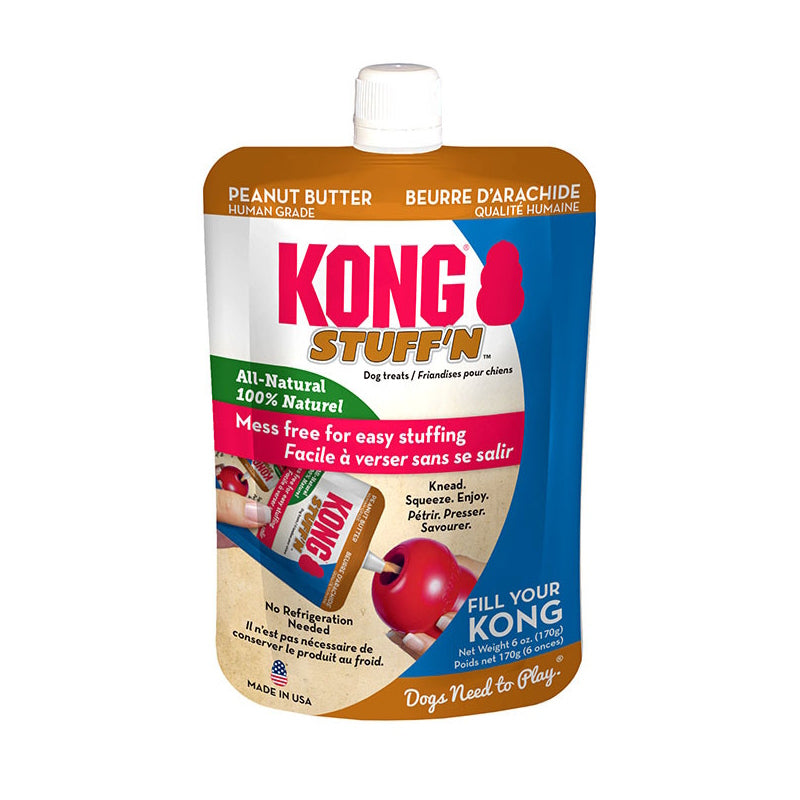 KONG Stuff'n All Natural Peanut Butter 170g Pouch