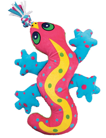 KONG Aloha Gecko Large/X-Large Canvas Dog Toy