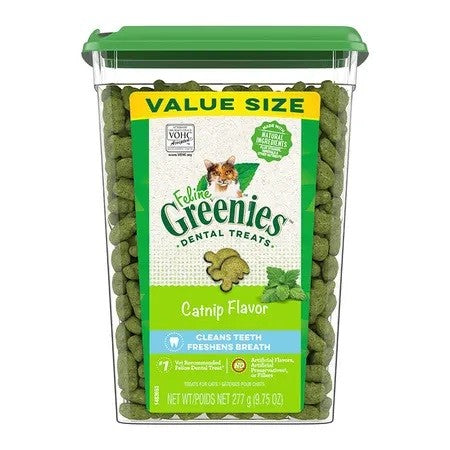Greenies Feline Dental Treats Catnip 277g
