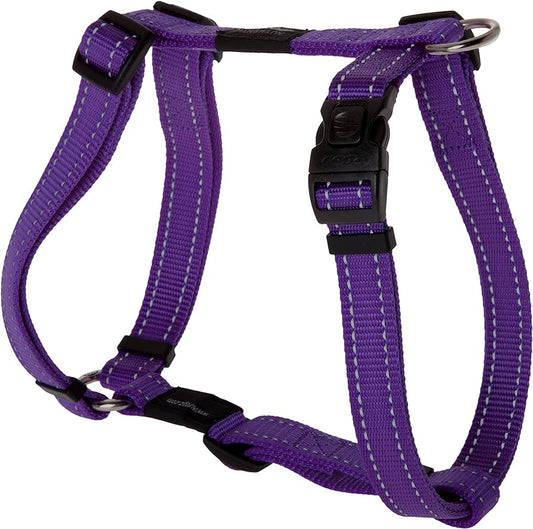 Rogz Fanbelt Harness Purple Large