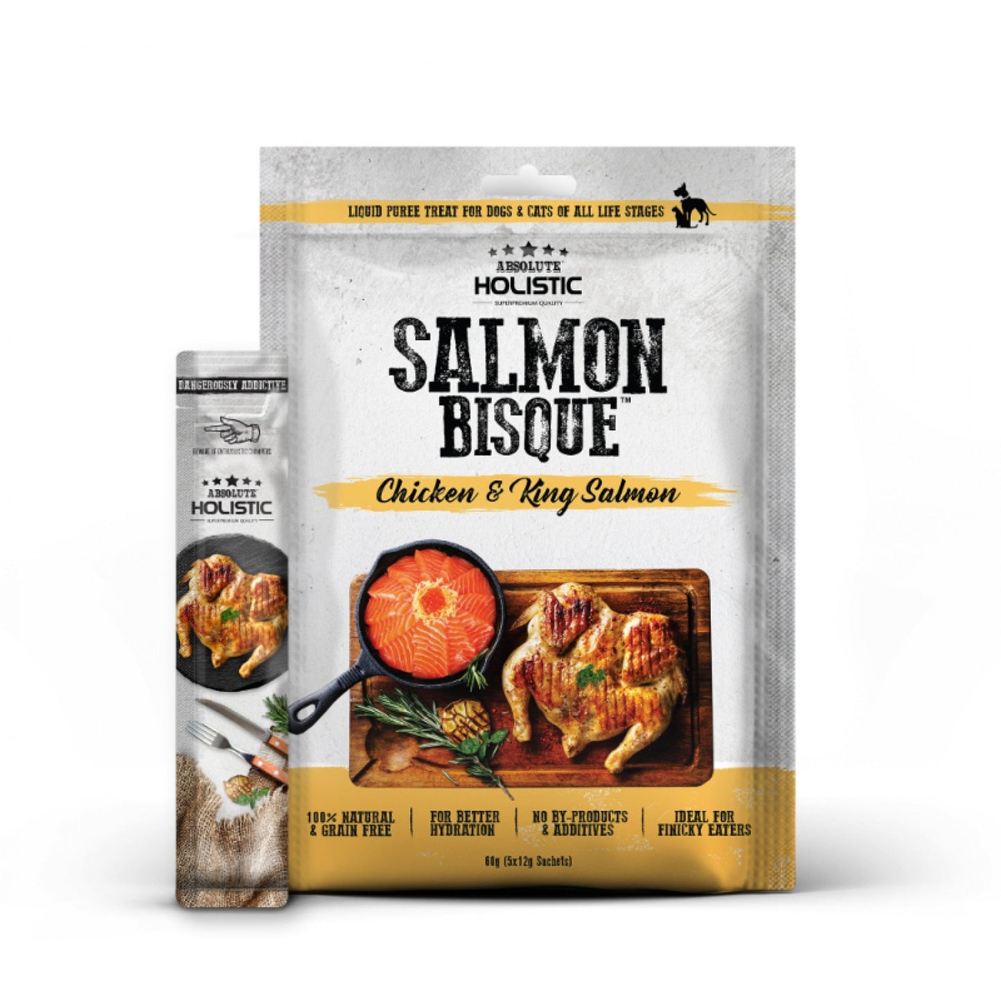 Absolute Holistic Chicken & Salmon Brisque