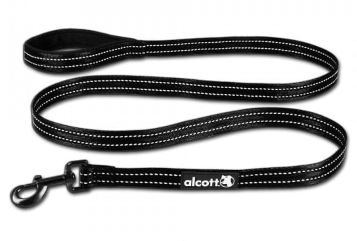 Alcott Adventure Nylon Leash Black Large