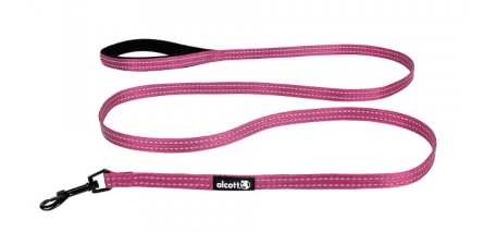 Alcott Adventure Nylon Leash Pink Large