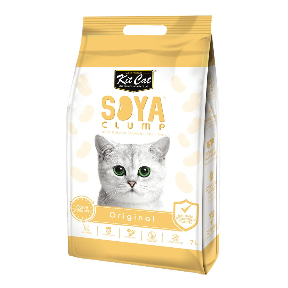 Kitcat Soya Clumping Litter Original 7lt