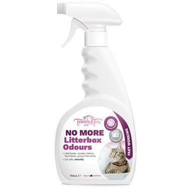 Trouble & Trix No More Litter Box Odours 750ml