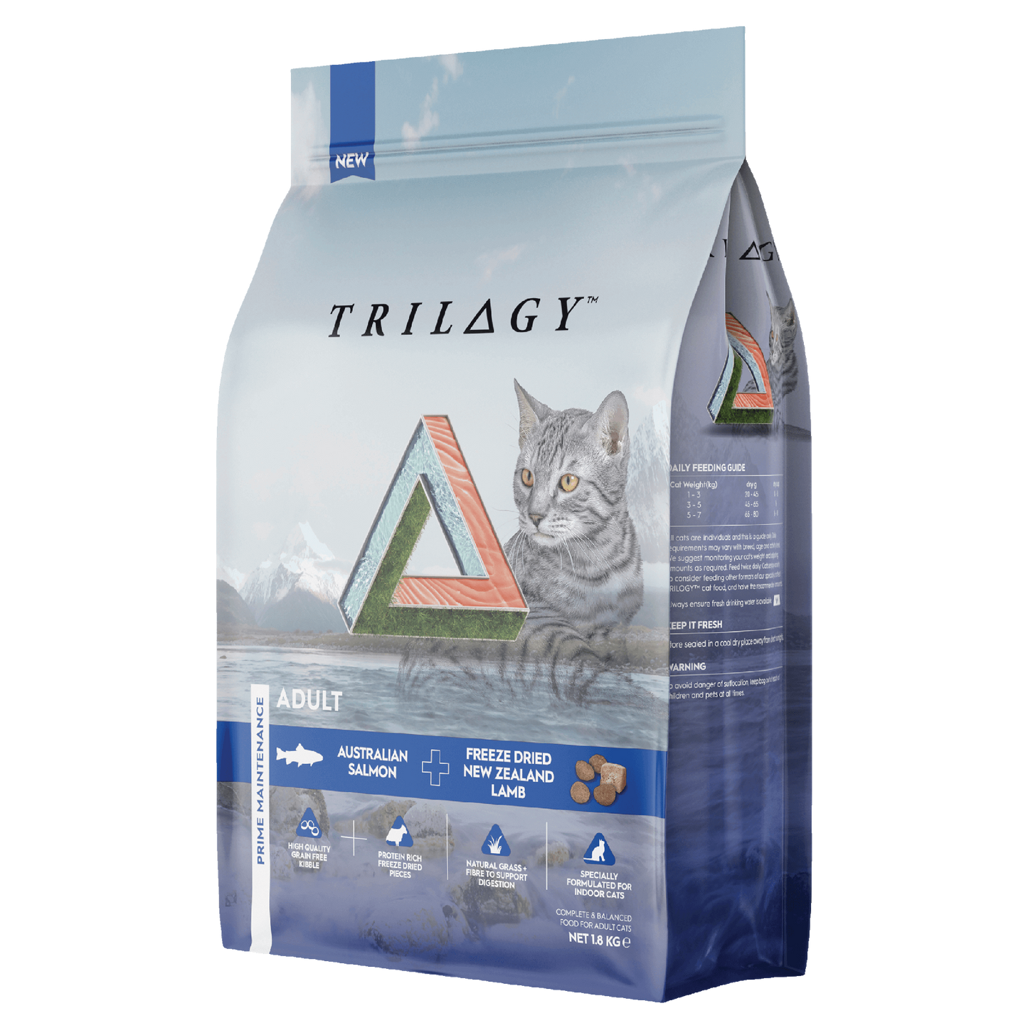 Trilogy Adult Dry Cat Food Salmon 1.8Kg