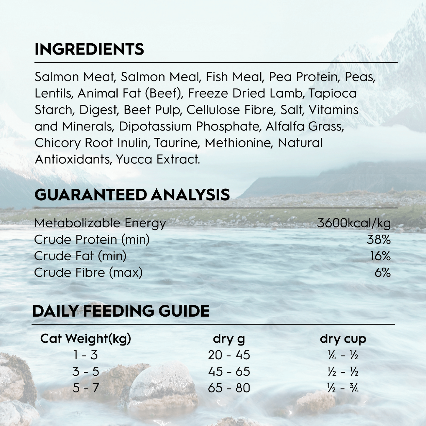 Trilogy Adult Dry Cat Food Salmon 1.8Kg