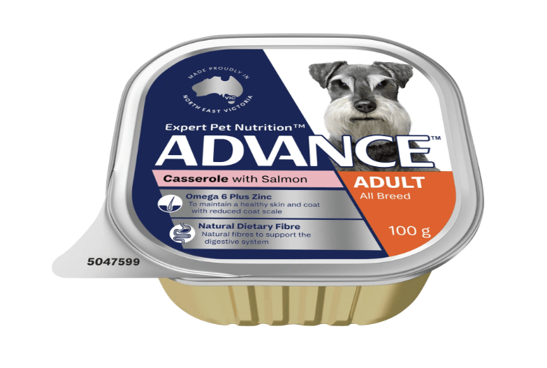 Advance Dog Adult Salmon Tray Single 100g