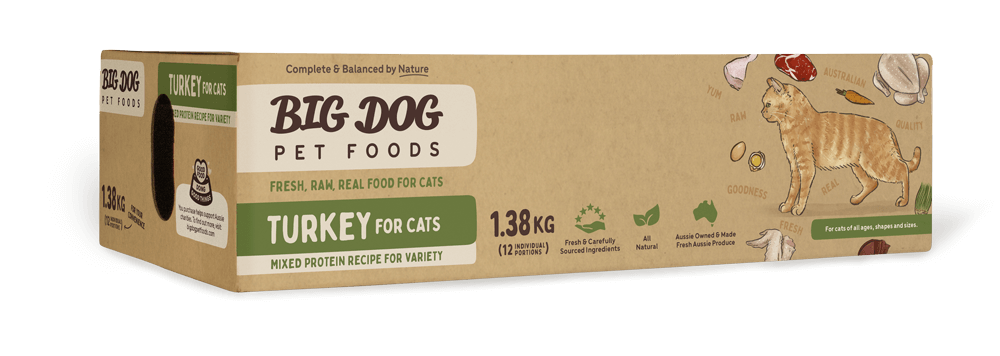 Big Dog For Cats Turkey Barf