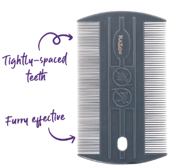Kazoo Double Sided Flea Comb
