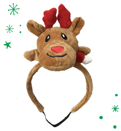 Xmas Kazoo Rudoplph Reindeer Head Band