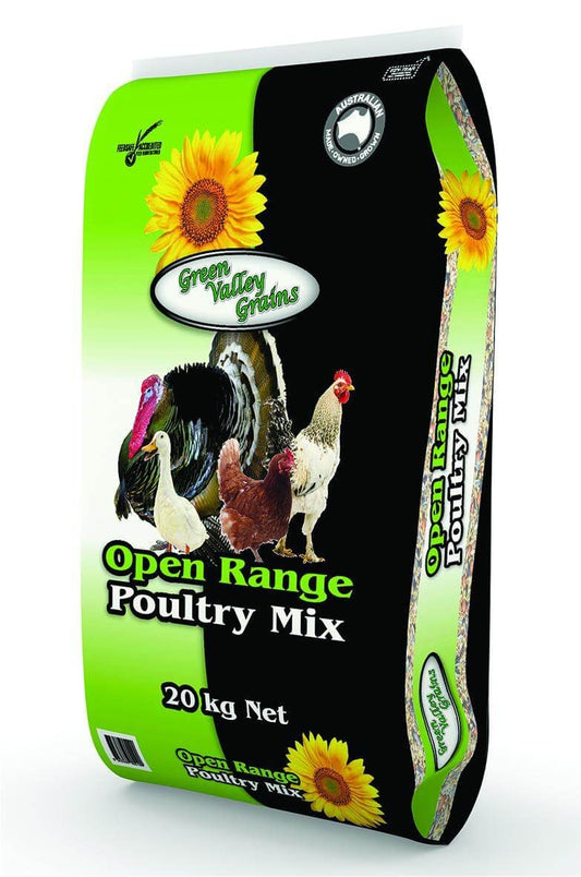 Green Valley Open Range Poultry Mix 20kg