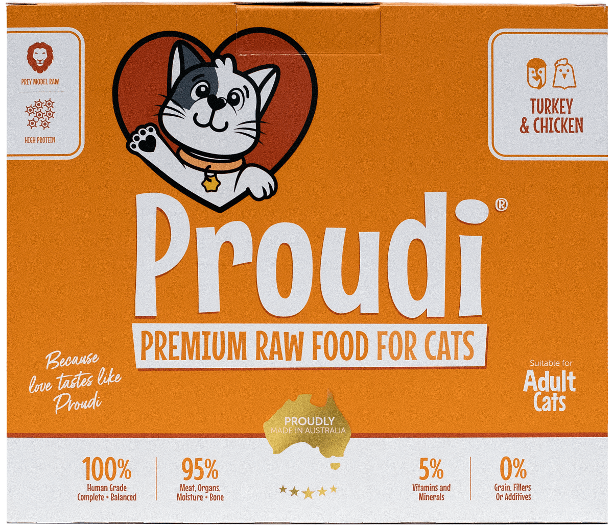 Proudi Cat Turkey And Chicken 1.08kg