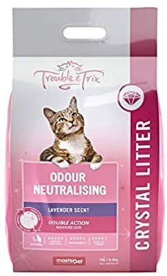 TROUBLE & TRIX  Angel Litter Crytals 15ltr