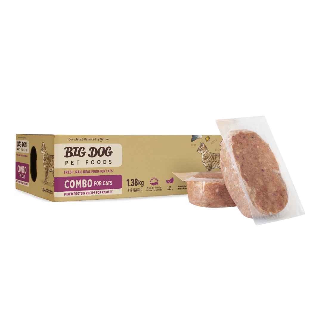 Big Dog For Cats - Combo Raw Food 1.38kg
