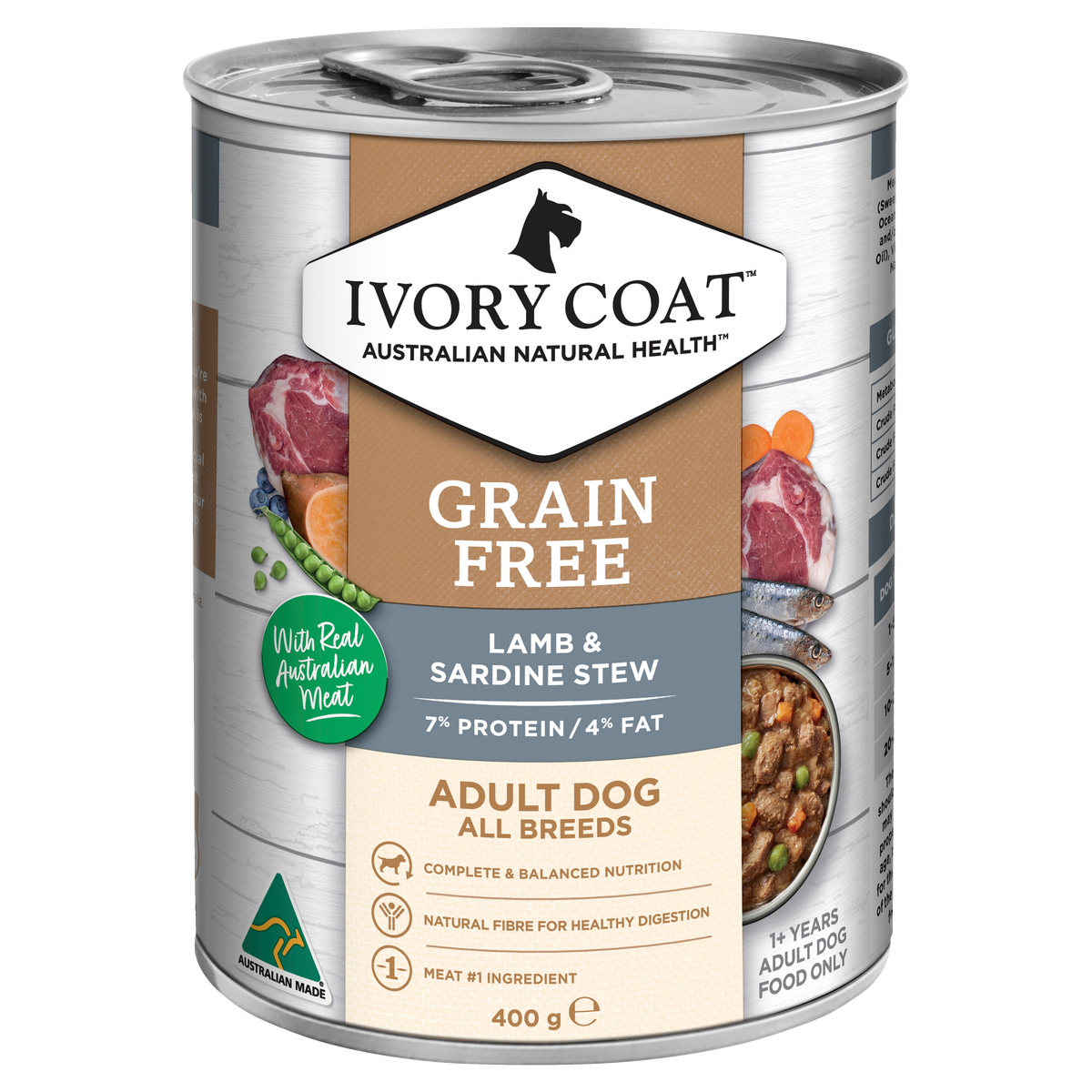 Ivory Coat Lamb And Sardine Stew 400g