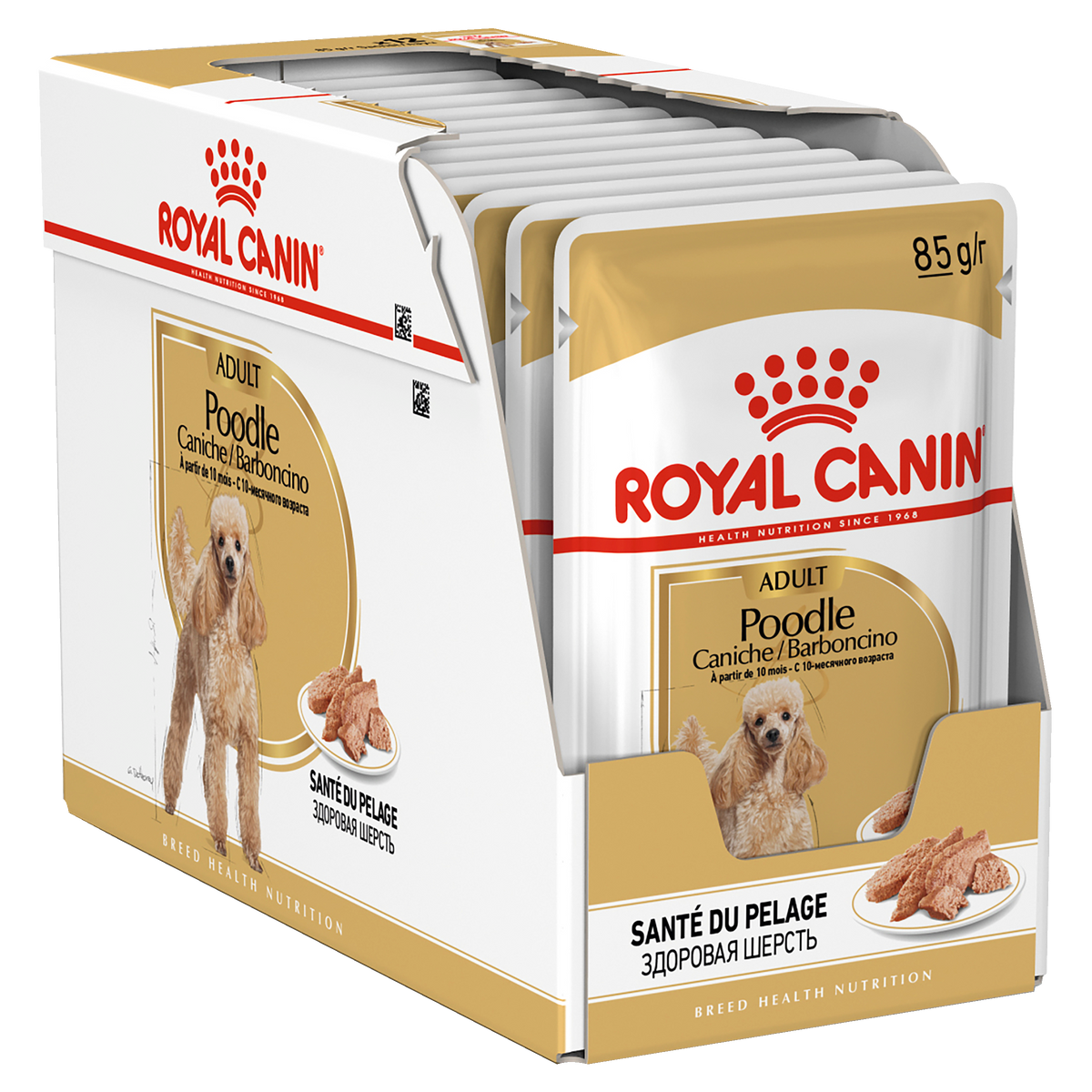 Pack Of Royal Canin Poodle Pouch 12pk