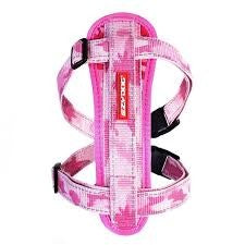 Ezy Dog Chest Plate Harness Pink Camo Large