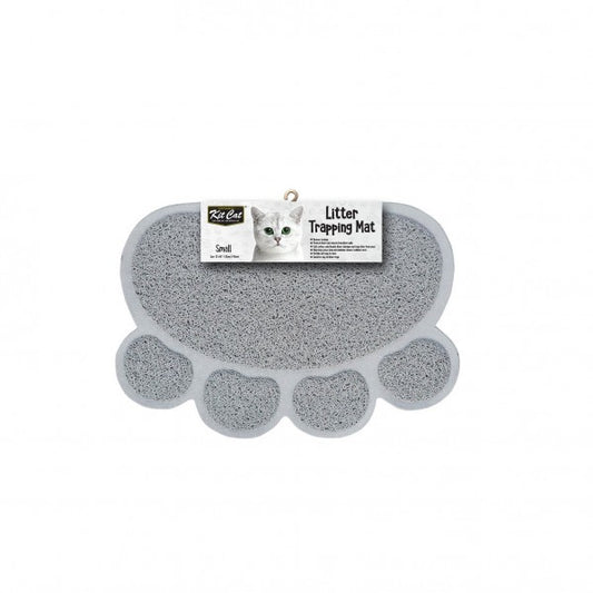 Kit Cat Litter Trapping Mat Small Grey