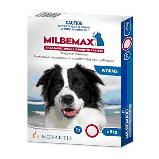 Milbemax Large Dog Tab 2's