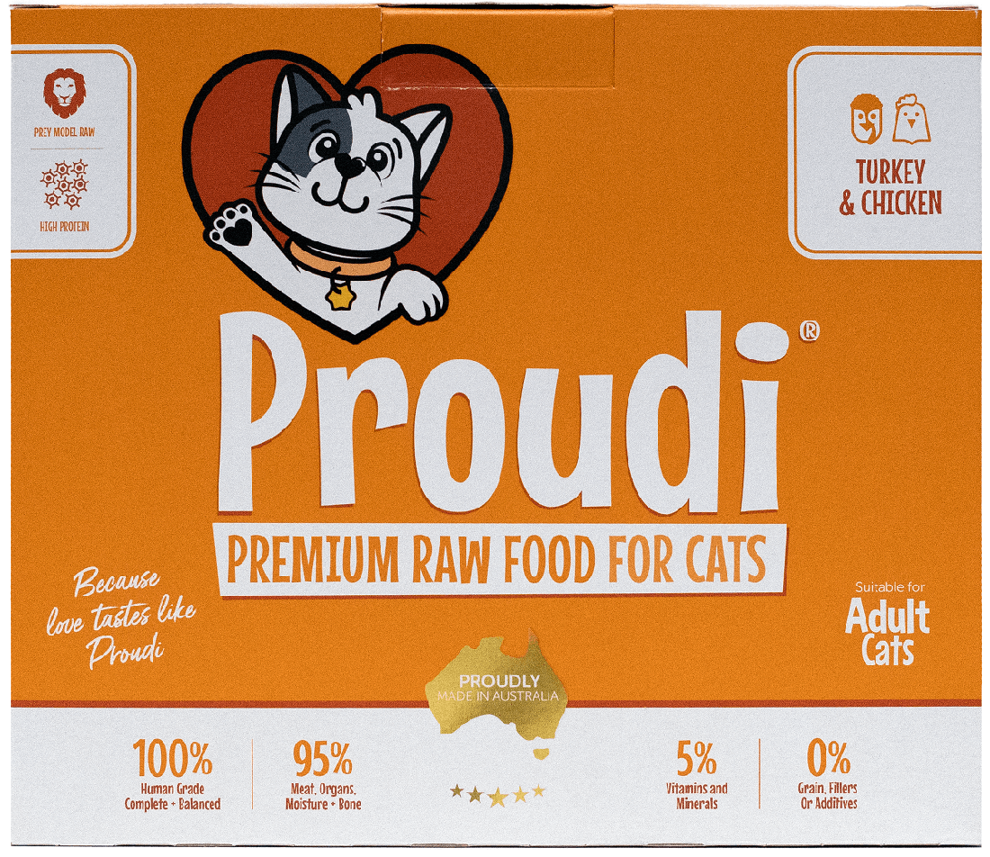 Proudi Cat Turkey And Chicken 1.08kg
