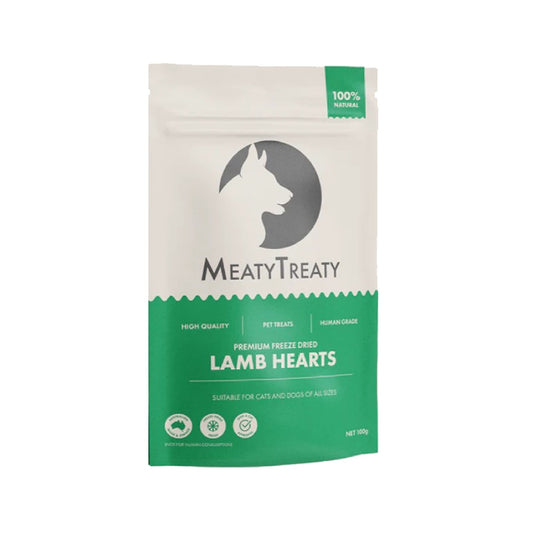 Meaty Treaty Lamb Heart 100g