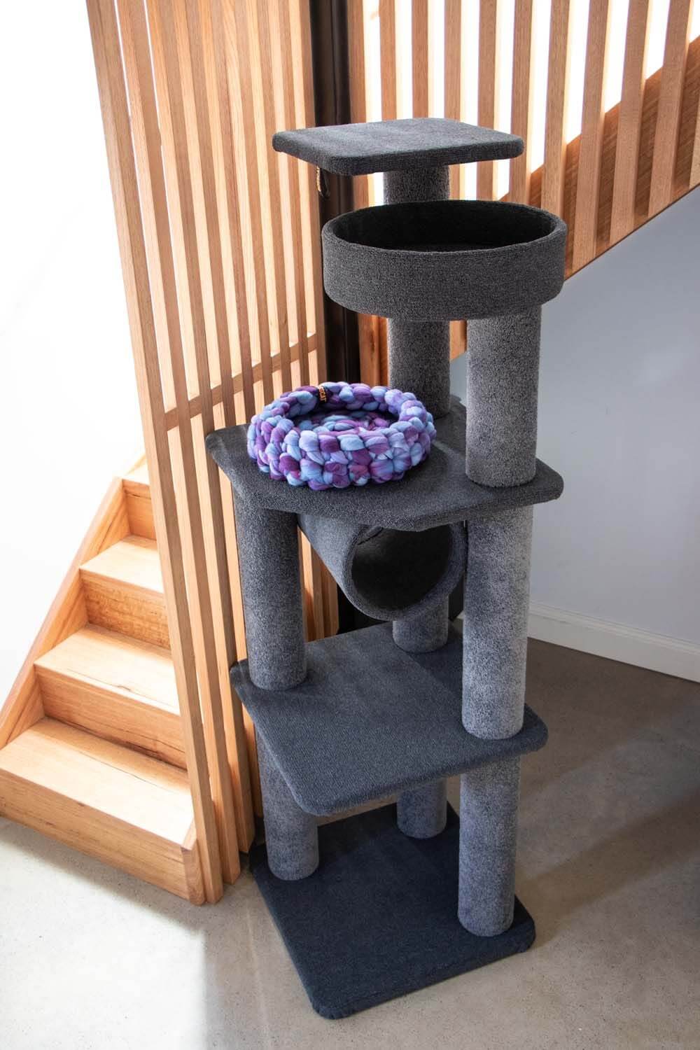 Meika - Eco-Friendly Tall Cat Tower Scratch Pole - (Shipped Direct from Brisbane Warehouse)