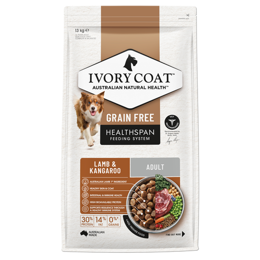 Ivory Coat Adult Grain Free Lamb & Roo 2kg