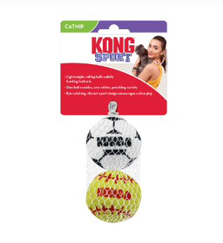 KONG Cat Sport Balls 2PK