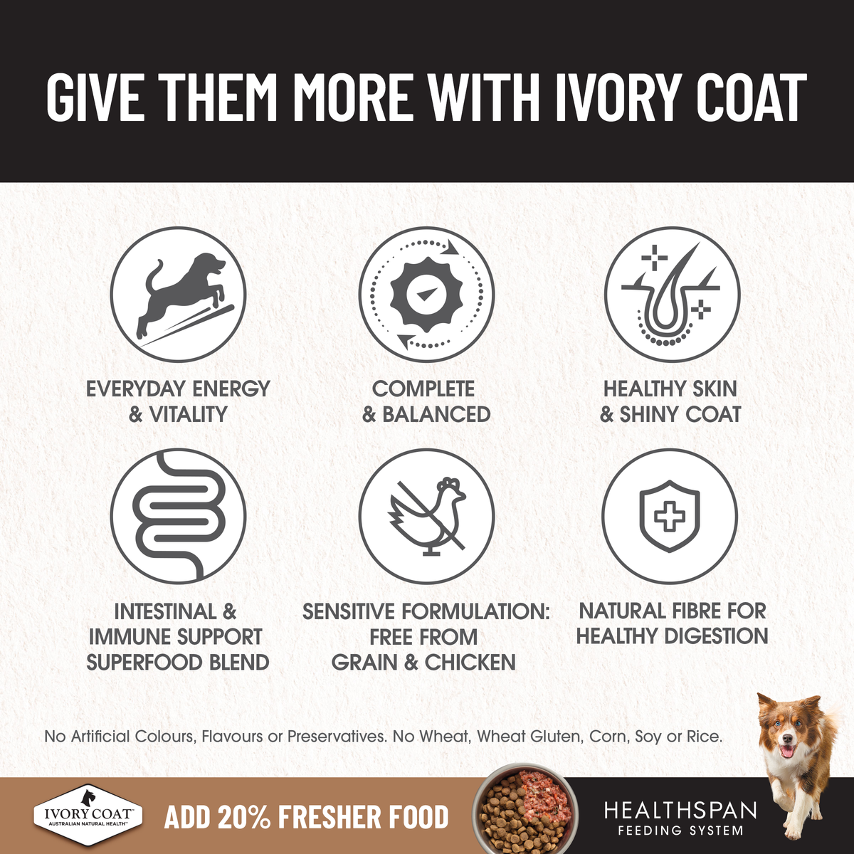 Ivory Coat Adult Grain Free Lamb 13kg