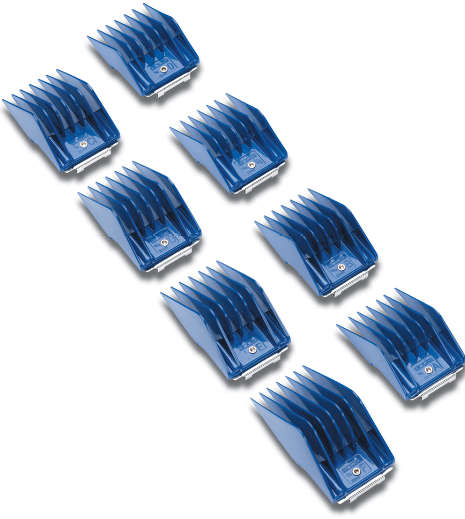 Andis Comb Set 8 piece Set Large