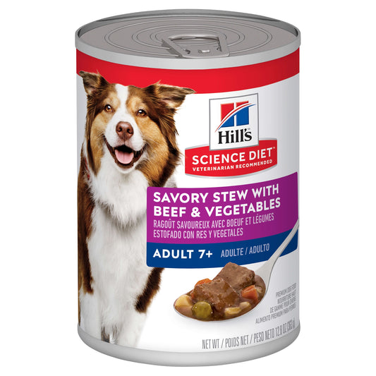Hills Science Diet Dog Mature Beef Stew 370g