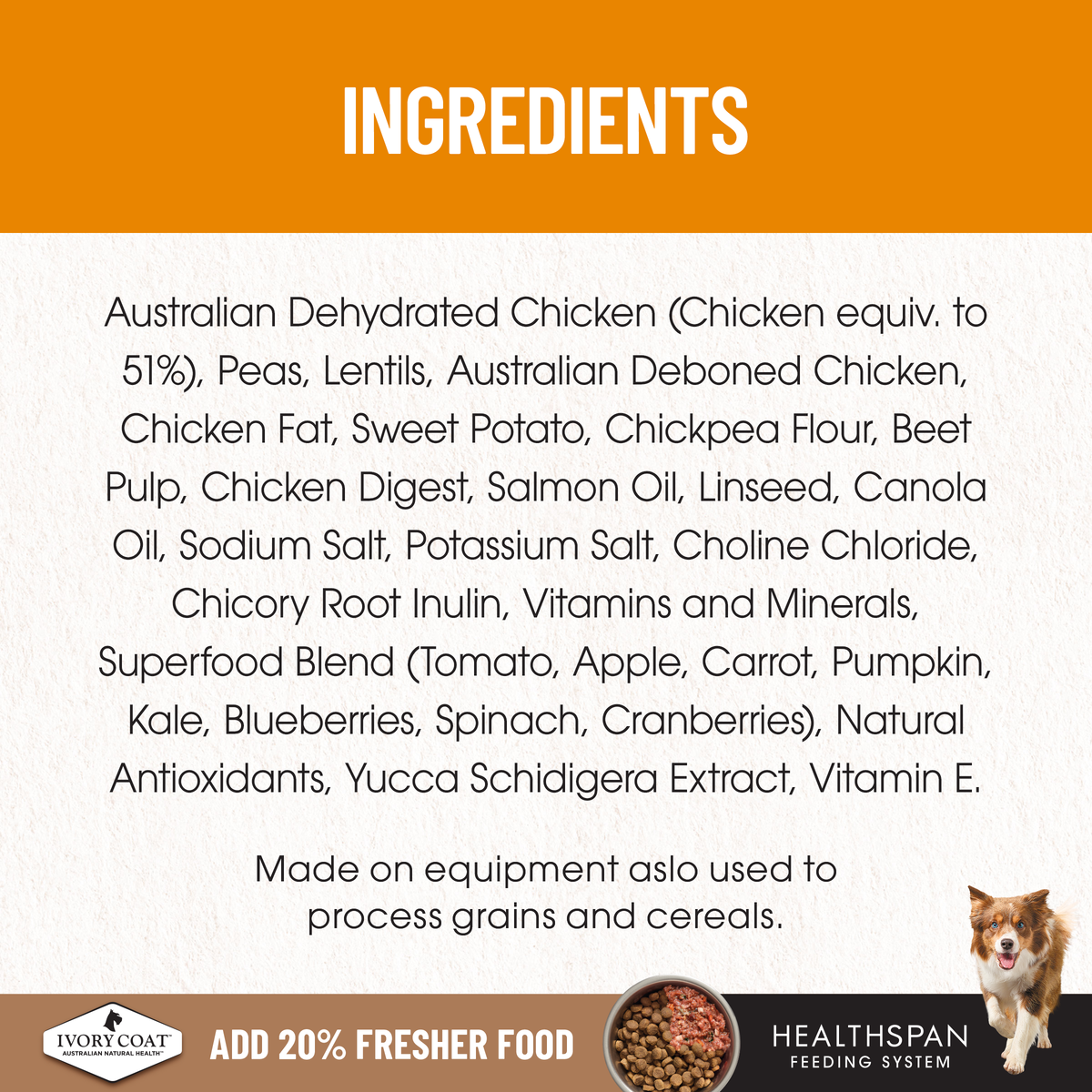 Ivory Coat Adult Grain Free Chicken 2kg