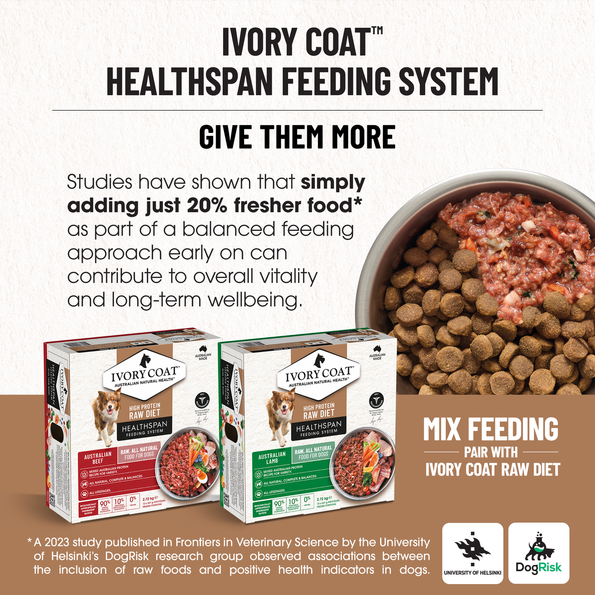 Ivory Coat Adult Grain Free Lamb 13kg