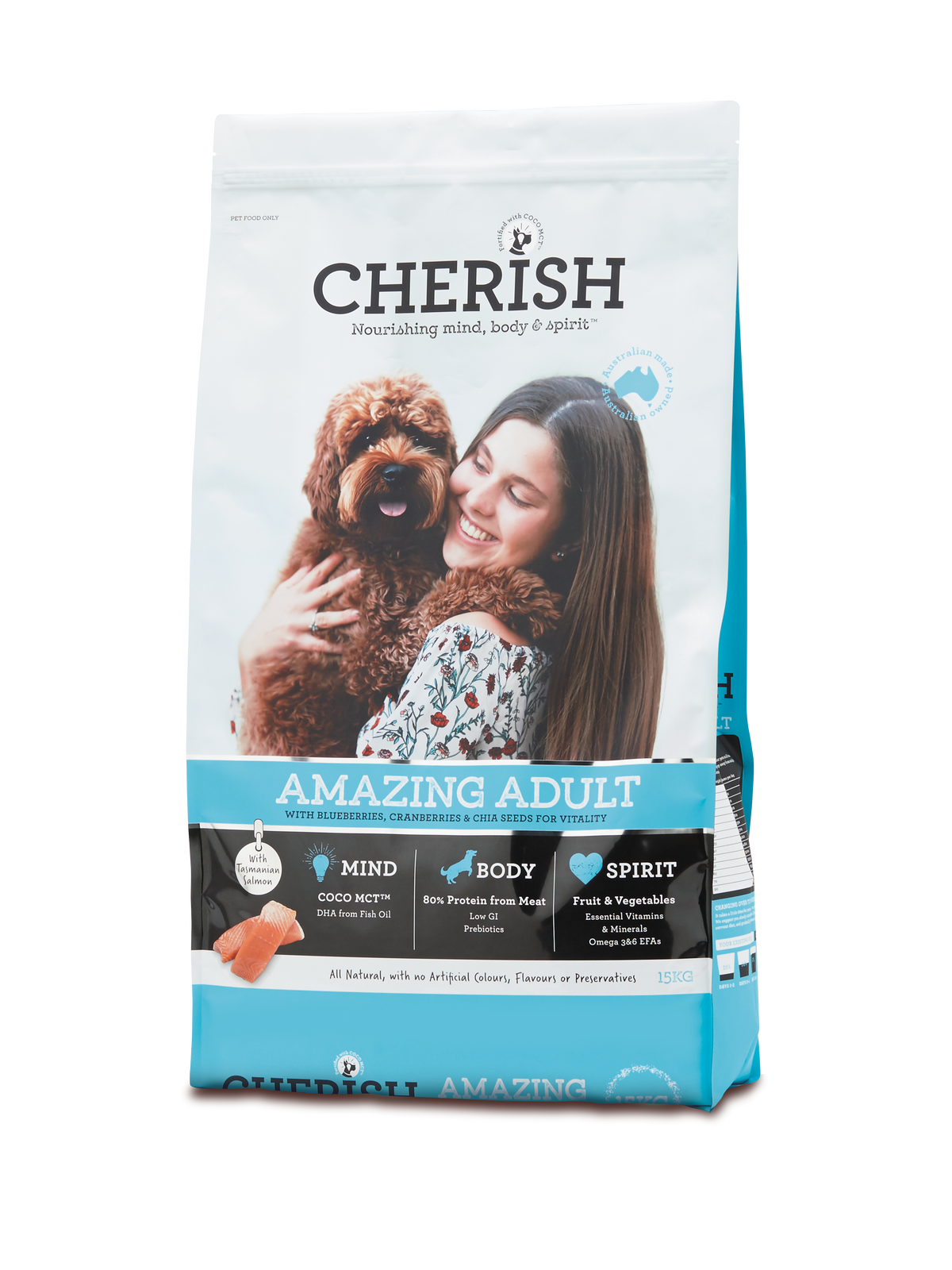 Cherish Dog Amazing Adult 15kg