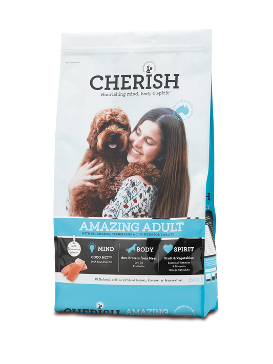 Cherish Dog Amazing Adult 15kg