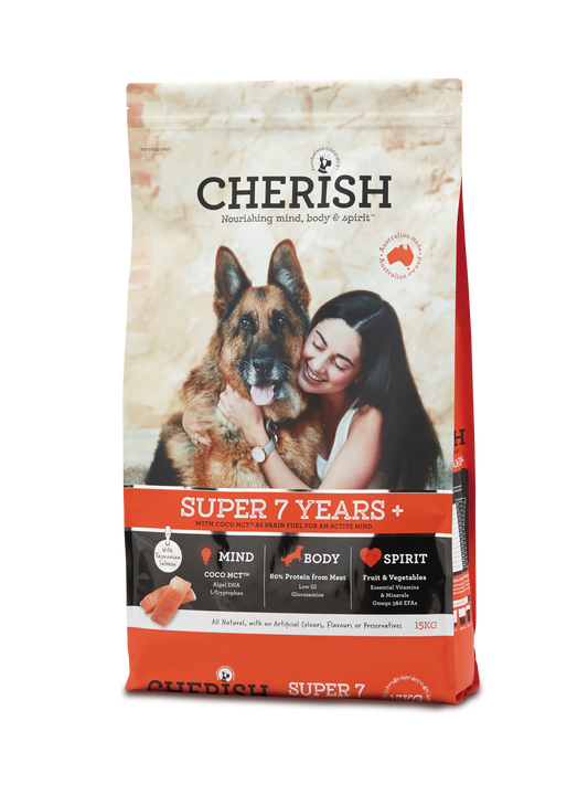 Cherish Dog Super 7 Years+ 15kg