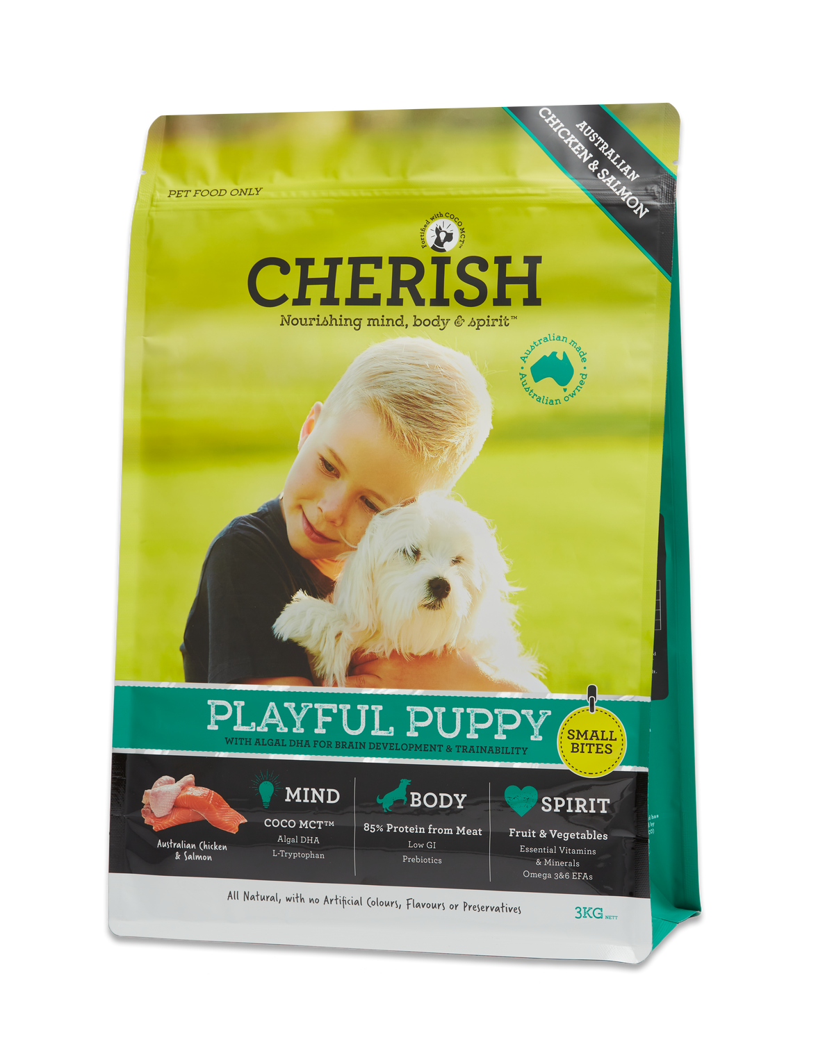 Cherish Puppy Playful Small Bites 3kg