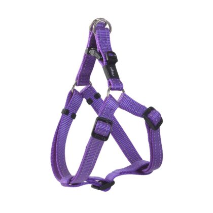 Rogz Fanbelt Step Harness Purple Large