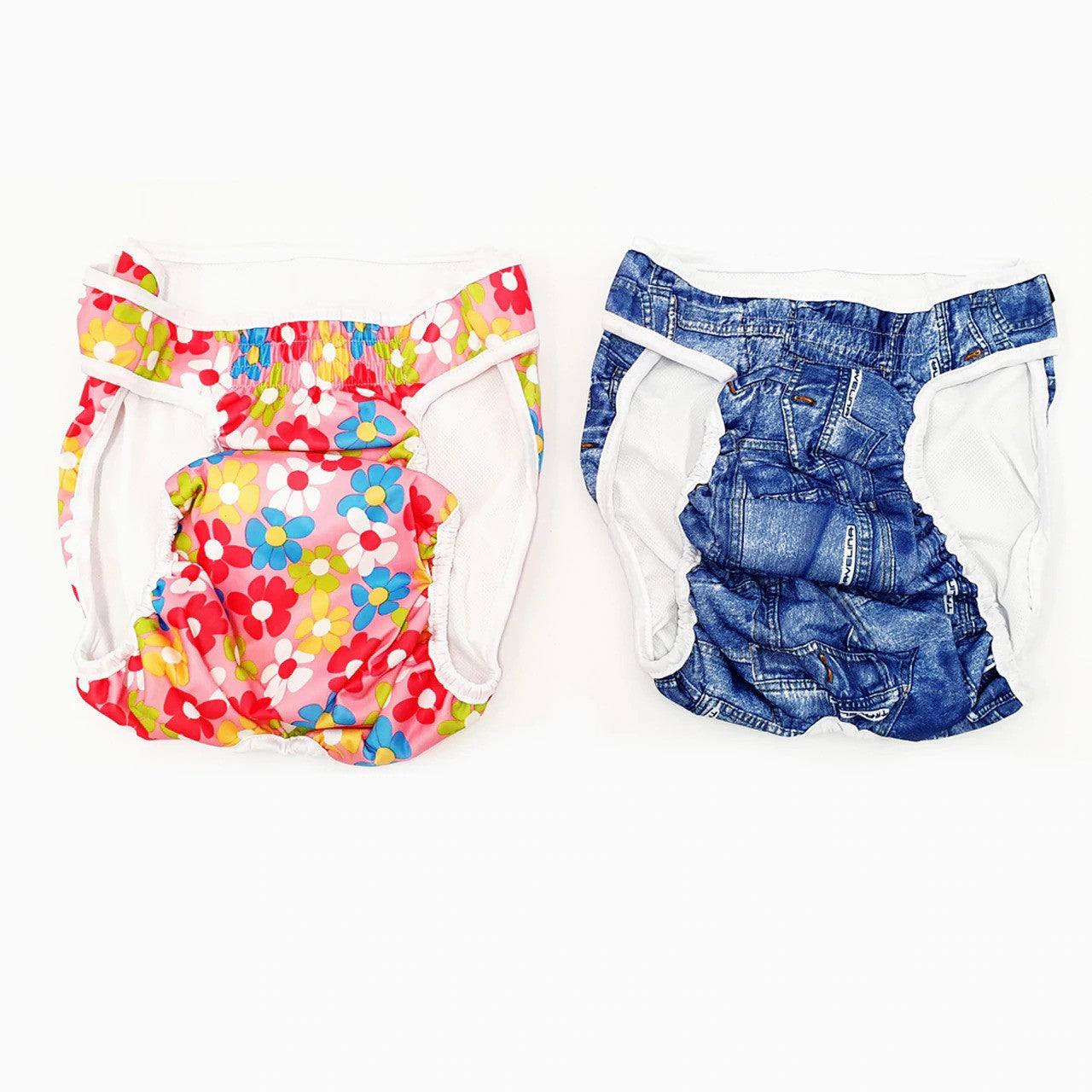 Doggy Diapers Medium 2pk Assorted Colours