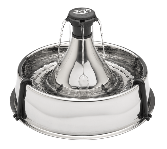 Drinkwell Stainless 360