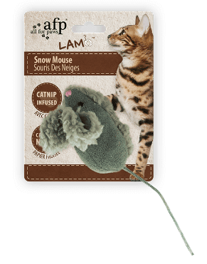 AFP LAM Series for Cats - Snow Mouse 5.5cm