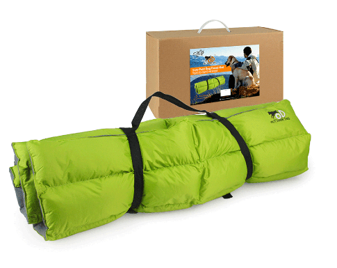 AFP Outdoor Easy Fold Dog Bed / Stay Mat L (115 x 80cm) Green
