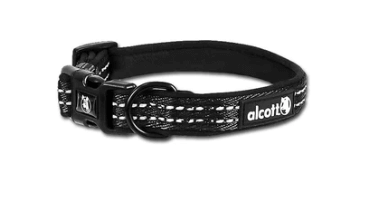 Alcott Adventure Nylon Collar Black Small 35cm