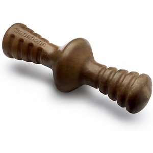 Benebone Zaggler Rolling Dog Chew Toy for Aggressive Chewers  Real Bacon  Giant