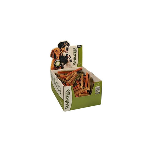 Whimzees Grain Free Vegetarian Dental Treats for Dogs - Small Veggie Stix