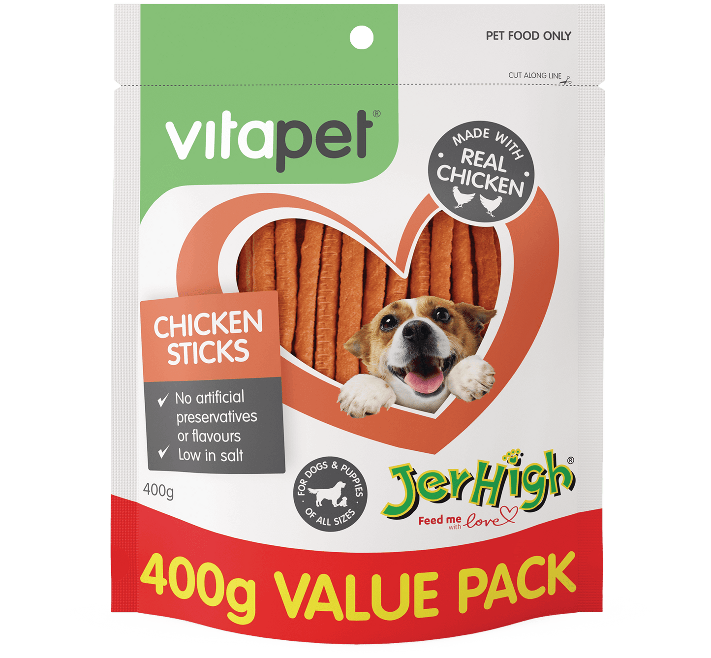 Vitapet Chicken Sticks 400g