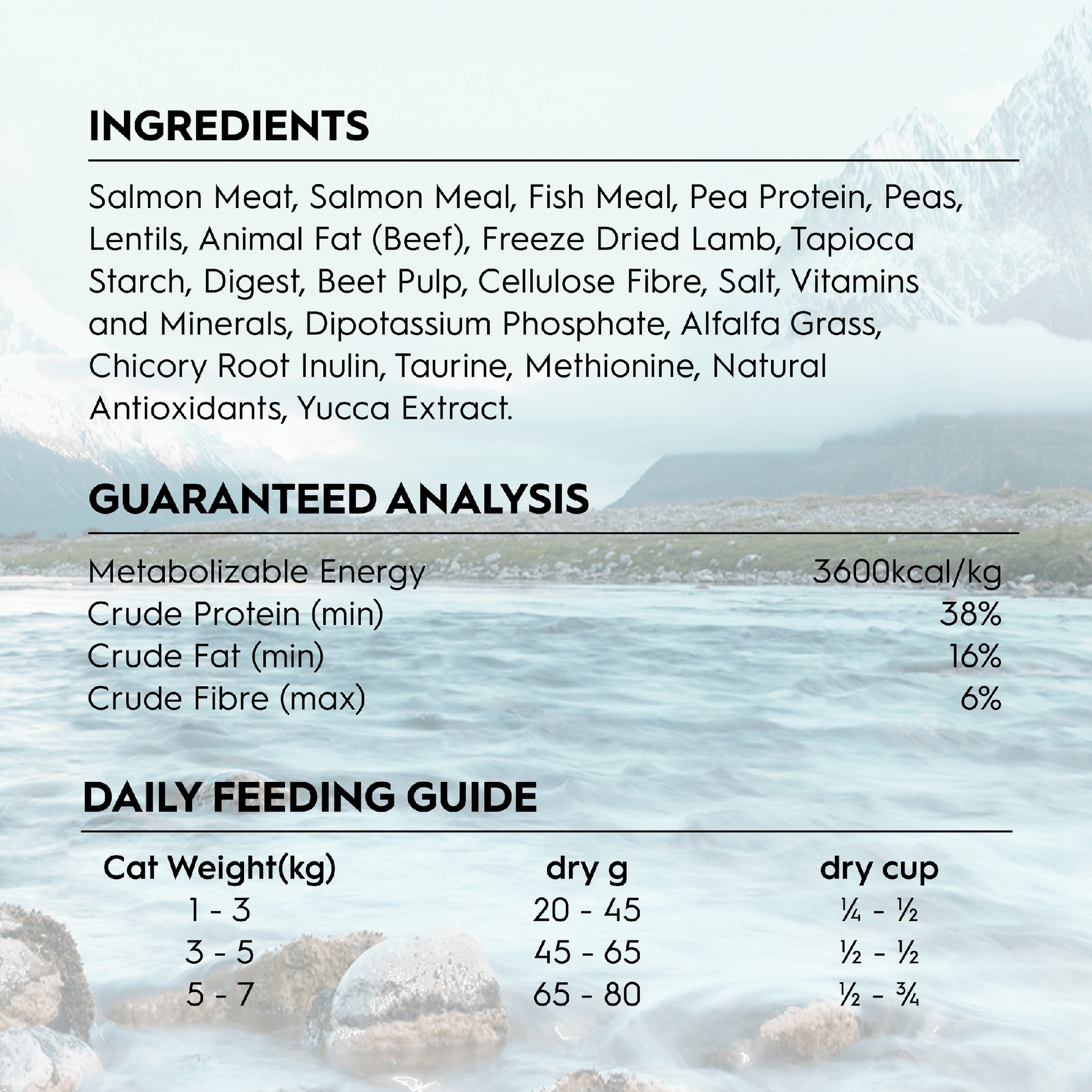 Trilogy Adult Dry Cat Food Salmon 1.8Kg