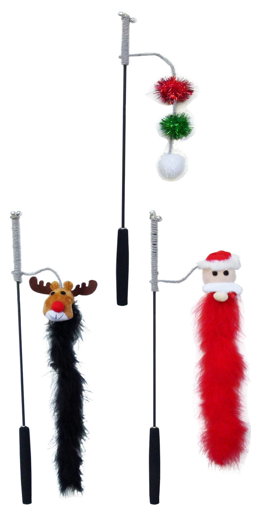 K9 Cat Teaser Reindeer Head