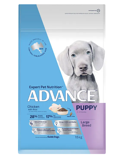 Advance Puppy Large Breed Chicken 15kg